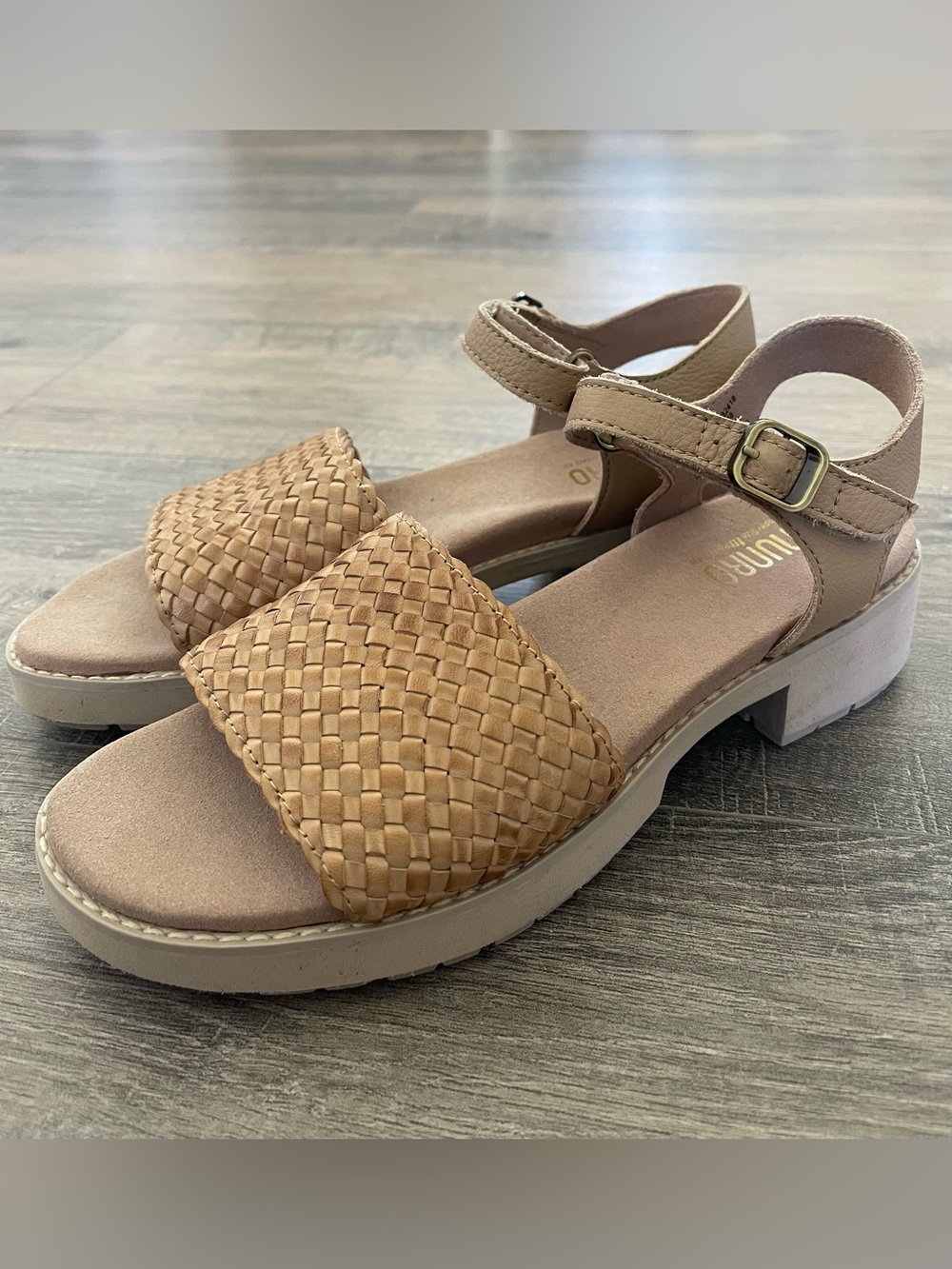 New Munro Conner Ankle Strap Platform Sandal size 8.5 - Picture 5 of 9